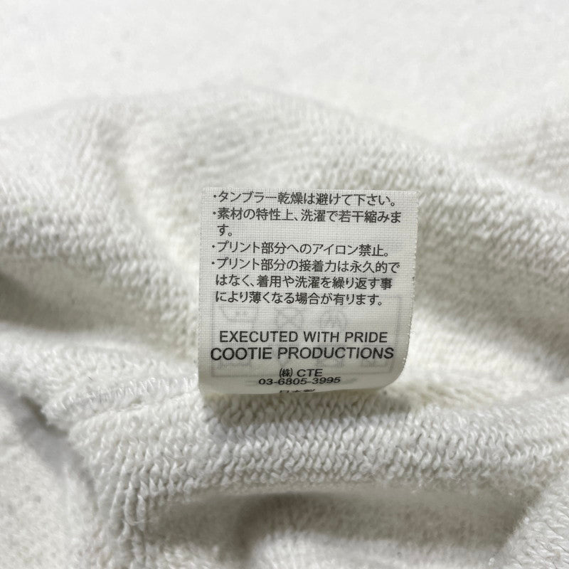 【現状渡し品】【メンズ】 COOTIE PRODUCTIONS クーティー プロダクツ HEAVY OZ SWEAT FULL ZIP HOODIE ヘヴィー オンス スウェット フルジップ フーディ 長袖 トップス 142-260915-yo-09-teih サイズ：L カラー：グレー 万代Net店