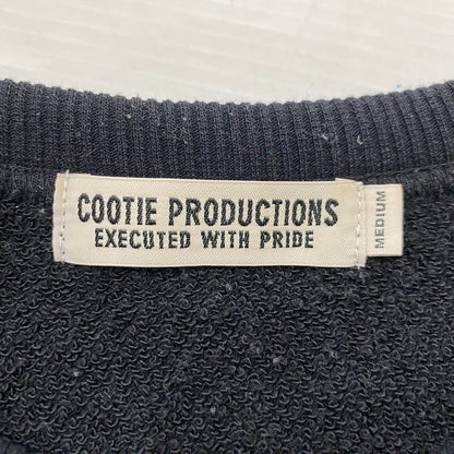【中古品】【メンズ】 COOTIE PRODUCTIONS クーティープロダクションズ DRY TECH SWEAT CREW ドライテック スウェット クルー トップス トレーナー 142-261019-ss-07-teih サイズ：M カラー：ブラック 万代Net店