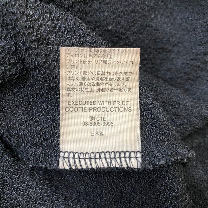 【中古品】【メンズ】 COOTIE PRODUCTIONS クーティープロダクションズ DRY TECH SWEAT CREW ドライテック スウェット クルー トップス トレーナー 142-261019-ss-07-teih サイズ：M カラー：ブラック 万代Net店