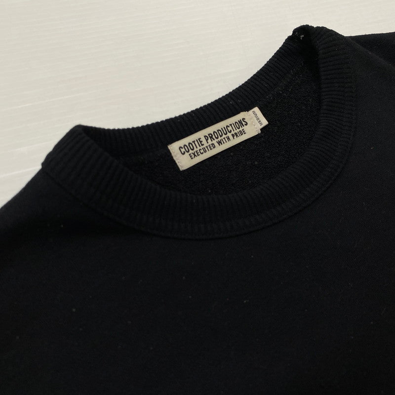 【中古品】【メンズ】 COOTIE PRODUCTIONS クーティープロダクションズ DRY TECH SWEAT CREW ドライテック スウェット クルー トップス トレーナー 142-261019-ss-07-teih サイズ：M カラー：ブラック 万代Net店