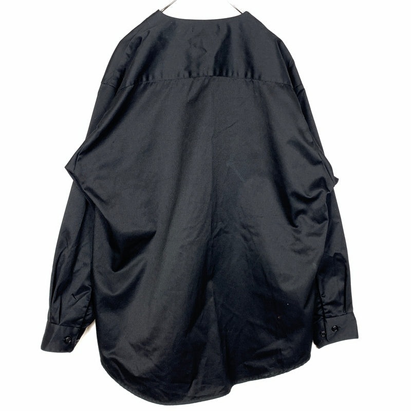 【現状渡し品】【メンズ】 WTAPS ダブル タップス LEAGUE d01 L/S CTPL.TWILL 222TQDT-SHM04 リーグ ゼロワン ロングスリーブ コットン ポリエステル ツイル アウター 142-260828-sa-01-tei サイズ：3 カラー：ブラック 万代Net店