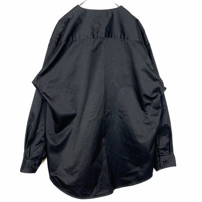 【現状渡し品】【メンズ】 WTAPS ダブル タップス LEAGUE d01 L/S CTPL.TWILL 222TQDT-SHM04 リーグ ゼロワン ロングスリーブ コットン ポリエステル ツイル アウター 142-260828-sa-01-tei サイズ：3 カラー：ブラック 万代Net店