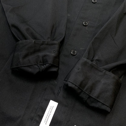 【現状渡し品】【メンズ】 WTAPS ダブル タップス LEAGUE d01 L/S CTPL.TWILL 222TQDT-SHM04 リーグ ゼロワン ロングスリーブ コットン ポリエステル ツイル アウター 142-260828-sa-01-tei サイズ：3 カラー：ブラック 万代Net店