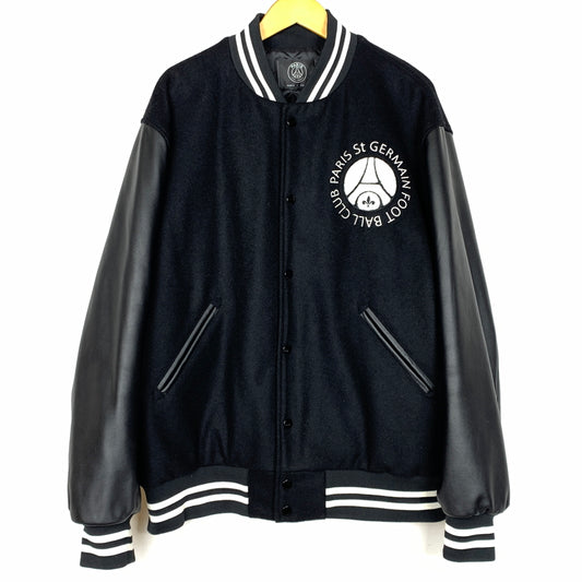 【中古品】【メンズ】 PARIS SAINT-GERMAIN パリ サンジェルマン AWARD JACKET アワード ジャケット アウター 148-260828-sa-06-tei サイズ：XL カラー：ブラック系 万代Net店