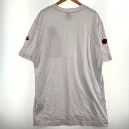 【中古品】【メンズ】 MONCLER モンクレール × SPIDER-MAN スパイダーマン 別注コラボ S/S T-SHIRT H20918C00005 8390T ショートスリーブ Tシャツ 半袖 トップス 141-260828-sa-02-tei サイズ：XL カラー：ホワイト 万代Net店