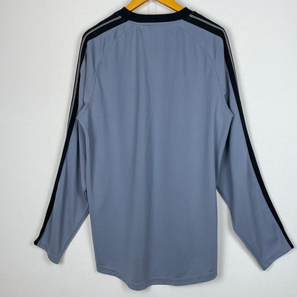 【中古品】【メンズ】 NIKE ナイキ 90's - 00's LAKERS CREW NECK SWEAT 90年 - 2000年 レイカーズ クルー ネック スウェット 長袖 トップス トレーナー 148-260901-sa-17-teih サイズ：RM カラー：グレー 万代Net店