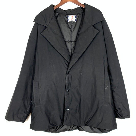 【現状渡し品】【メンズ】 ON OF THE CHEESE サノバチーズ PUFF COAT SC1920-JK12 パフ コート アウター 147-260828-sa-04-tei サイズ：XL カラー：ブラック 万代Net店
