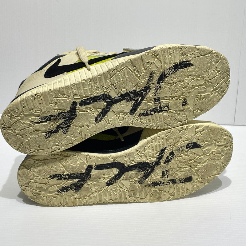 【中古品】【メンズ】 NIKE ナイキ × TRAVIS SCOTT トラヴィス スコット 別注 コラボ JORDAN JUMPMAN JACK TR CJ1 T-REXX BRIGHT CACTUS FZ8117-102 ジョーダン ジャンプマンジャック スニーカー 靴 160-260828-ko-02-tei サイズ：27cm カラー：ブライトカクタス 万代Net店