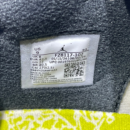 【中古品】【メンズ】 NIKE ナイキ × TRAVIS SCOTT トラヴィス スコット 別注 コラボ JORDAN JUMPMAN JACK TR CJ1 T-REXX BRIGHT CACTUS FZ8117-102 ジョーダン ジャンプマンジャック スニーカー 靴 160-260828-ko-02-tei サイズ：27cm カラー：ブライトカクタス 万代Net店