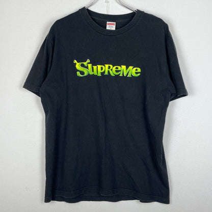 【中古品】【メンズ】 SUPREME シュプリーム 21AW SHREK TEE 2021秋冬 シュレック Tシャツ 半袖 トップス 149-260830-sa-03-tei サイズ：M カラー：ブラック 万代Net店