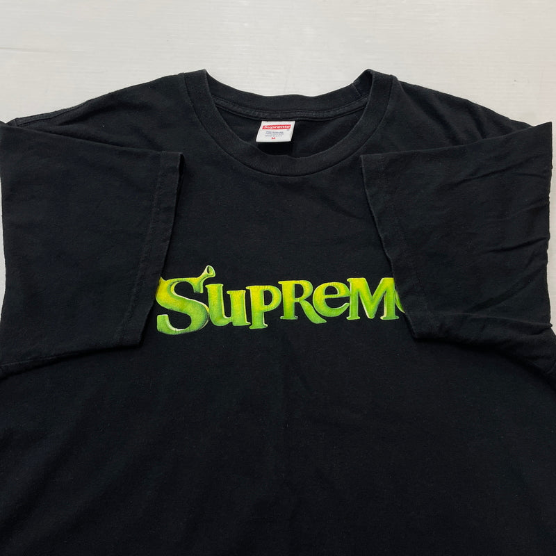 【中古品】【メンズ】 SUPREME シュプリーム 21AW SHREK TEE 2021秋冬 シュレック Tシャツ 半袖 トップス 149-260830-sa-03-tei サイズ：M カラー：ブラック 万代Net店