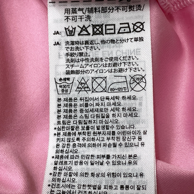 【中古品】【メンズ】 ADIDAS アディダス KD2272 ADITUFF LOGO SOCCER UNIFORM TEE アディタフ ロゴ サッカー ユニフォーム風 Tシャツ 半袖 トップス 148-260901-sa-15-teih サイズ：XS カラー：ピンク 万代Net店