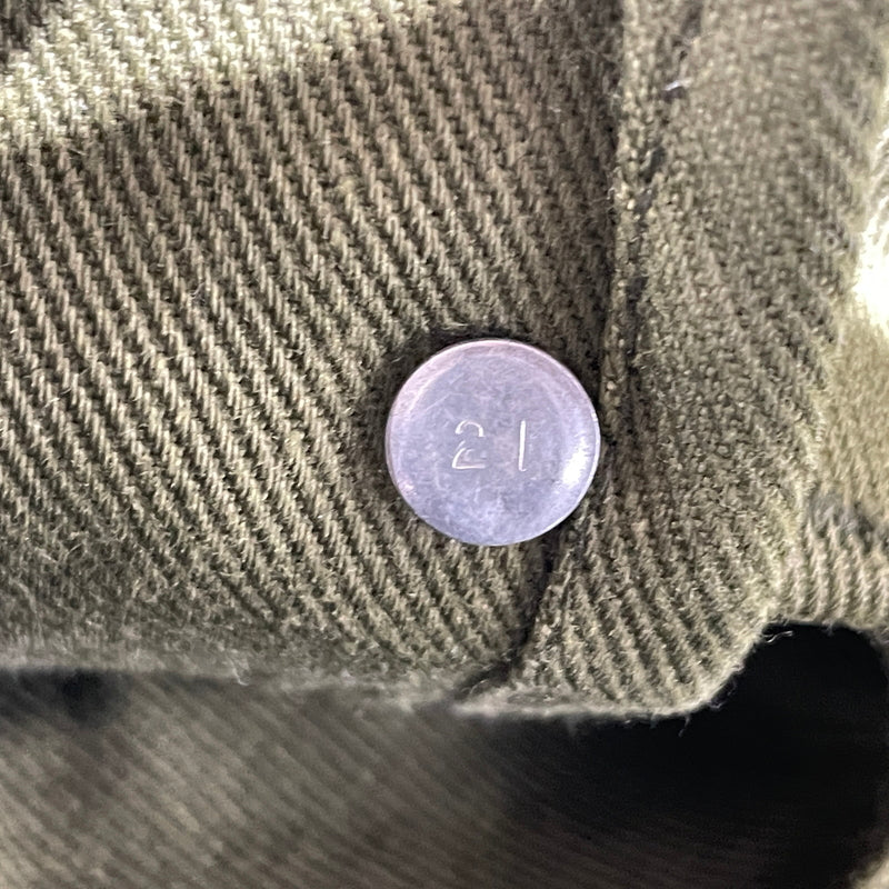 【現状渡し品】【メンズ】 Lee リー 70's TWILL TRUCKER JACKET 70年代 ツイル トラッカージャケット アウター ボタン裏刻印21 145-260902-ss-02-tei サイズ：不明 カラー：カーキ 万代Net店