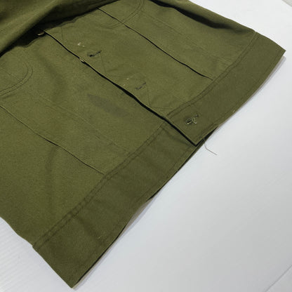 【現状渡し品】【メンズ】 Lee リー 70's TWILL TRUCKER JACKET 70年代 ツイル トラッカージャケット アウター ボタン裏刻印21 145-260902-ss-02-tei サイズ：不明 カラー：カーキ 万代Net店