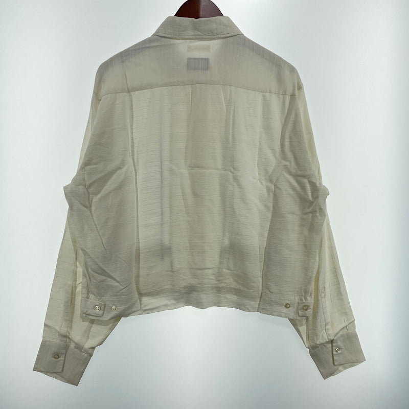【中古品】【メンズ】 Sears Premiere Collection シアーズ プレミア コレクション 50's ROCKABILLY SHIRT JACKET 50年代 ロカビリー シャツ ジャケット アウター 145-260902-ss-01-tei サイズ：L カラー：ホワイト 万代Net店