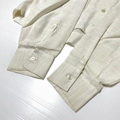 【中古品】【メンズ】 Sears Premiere Collection シアーズ プレミア コレクション 50's ROCKABILLY SHIRT JACKET 50年代 ロカビリー シャツ ジャケット アウター 145-260902-ss-01-tei サイズ：L カラー：ホワイト 万代Net店