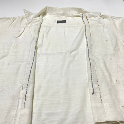 【中古品】【メンズ】 Sears Premiere Collection シアーズ プレミア コレクション 50's ROCKABILLY SHIRT JACKET 50年代 ロカビリー シャツ ジャケット アウター 145-260902-ss-01-tei サイズ：L カラー：ホワイト 万代Net店