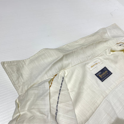 【中古品】【メンズ】 Sears Premiere Collection シアーズ プレミア コレクション 50's ROCKABILLY SHIRT JACKET 50年代 ロカビリー シャツ ジャケット アウター 145-260902-ss-01-tei サイズ：L カラー：ホワイト 万代Net店