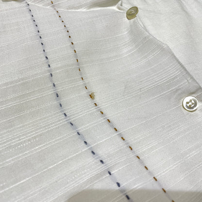 【中古品】【メンズ】 Sears Premiere Collection シアーズ プレミア コレクション 50's ROCKABILLY SHIRT JACKET 50年代 ロカビリー シャツ ジャケット アウター 145-260902-ss-01-tei サイズ：L カラー：ホワイト 万代Net店