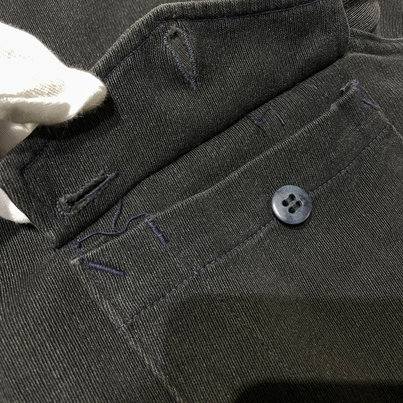 【現状渡し品】【メンズ】 CLEAN COVERALL SUPPLY クリーン カバーオール サプライ 50'S-60'S WHIPCORD ZIP UP JACKET ウィップコード ジップアップジャケット アウター 145-260902-ss-03-tei サイズ：M カラー：ブラック 万代Net店