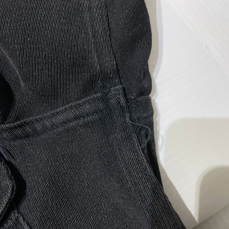 【現状渡し品】【メンズ】 CLEAN COVERALL SUPPLY クリーン カバーオール サプライ 50'S-60'S WHIPCORD ZIP UP JACKET ウィップコード ジップアップジャケット アウター 145-260902-ss-03-tei サイズ：M カラー：ブラック 万代Net店