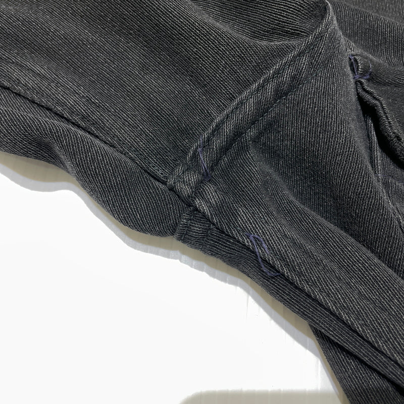 【現状渡し品】【メンズ】 CLEAN COVERALL SUPPLY クリーン カバーオール サプライ 50'S-60'S WHIPCORD ZIP UP JACKET ウィップコード ジップアップジャケット アウター 145-260902-ss-03-tei サイズ：M カラー：ブラック 万代Net店