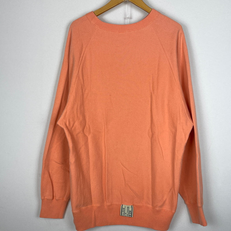 【中古品】【メンズ】 NEXUSVII. ネクサス セブン SCHRODER SWEAT RRA-NNK-C0B シュナイダー スウェット 長袖 トップス トレーナー 140-260902-sa-12-teih サイズ：XL カラー：ピンク 万代Net店