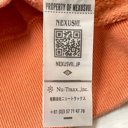 【中古品】【メンズ】 NEXUSVII. ネクサス セブン SCHRODER SWEAT RRA-NNK-C0B シュナイダー スウェット 長袖 トップス トレーナー 140-260902-sa-12-teih サイズ：XL カラー：ピンク 万代Net店