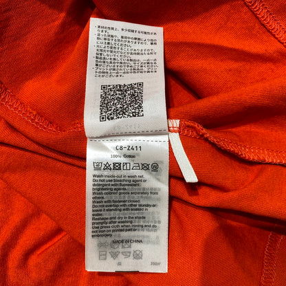 【中古品】【メンズ】 WTAPS ダブルタップス × CHAMPION チャンピオン 別注コラボ ACADEMY LS T-SHIRTS "ORANGE" 232HBCHD-CSM01S アカデミー ロングスリーブ Tシャツ 長袖 トップス 142-260831-yo-05-tei サイズ：XL カラー：オレンジ 万代Net店