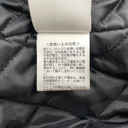 【中古品】【メンズ】 FACETASM ファセッタズム PATCHED STADIUM JACKET KR-JK-M02 パッチド スタジアム ジャケット アウター スタジャン 140-260905-ss-08-teih サイズ：5 カラー：ブラック 万代Net店