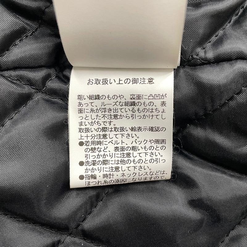 【中古品】【メンズ】 FACETASM ファセッタズム PATCHED STADIUM JACKET KR-JK-M02 パッチド スタジアム ジャケット アウター スタジャン 140-260905-ss-08-teih サイズ：5 カラー：ブラック 万代Net店