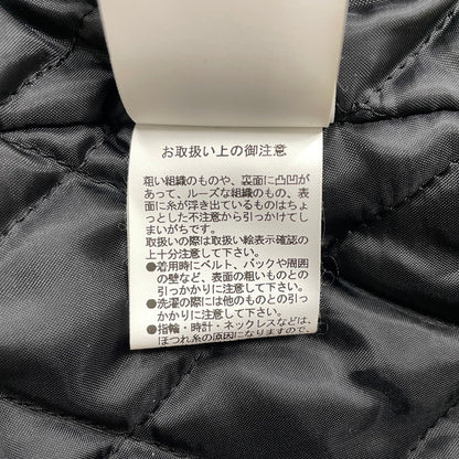 【中古品】【メンズ】 FACETASM ファセッタズム PATCHED STADIUM JACKET KR-JK-M02 パッチド スタジアム ジャケット アウター スタジャン 140-260905-ss-08-teih サイズ：5 カラー：ブラック 万代Net店