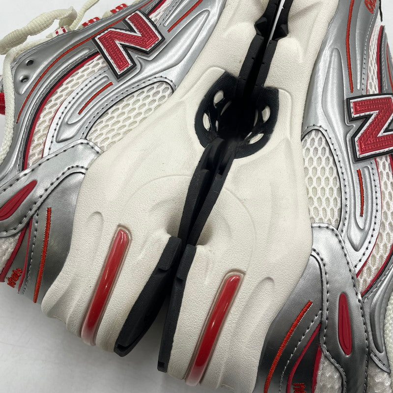 【中古品】【メンズ】 THISISNEVERTHAT ディスイズネバーザット × NEW BALANCE ニューバランス 別注コラボ "SILVER VALIANT POPPY" M1000TI シルバー ヴァリアントポピー スニーカー 靴 162-260904-yo-07-teih サイズ：28cm カラー：オレンジシルバー 万代Net店