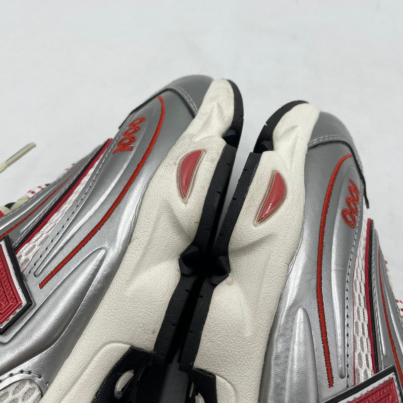 【中古品】【メンズ】 THISISNEVERTHAT ディスイズネバーザット × NEW BALANCE ニューバランス 別注コラボ "SILVER VALIANT POPPY" M1000TI シルバー ヴァリアントポピー スニーカー 靴 162-260904-yo-07-teih サイズ：28cm カラー：オレンジシルバー 万代Net店