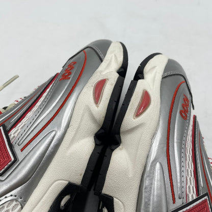 【中古品】【メンズ】 THISISNEVERTHAT ディスイズネバーザット × NEW BALANCE ニューバランス 別注コラボ "SILVER VALIANT POPPY" M1000TI シルバー ヴァリアントポピー スニーカー 靴 162-260904-yo-07-teih サイズ：28cm カラー：オレンジシルバー 万代Net店