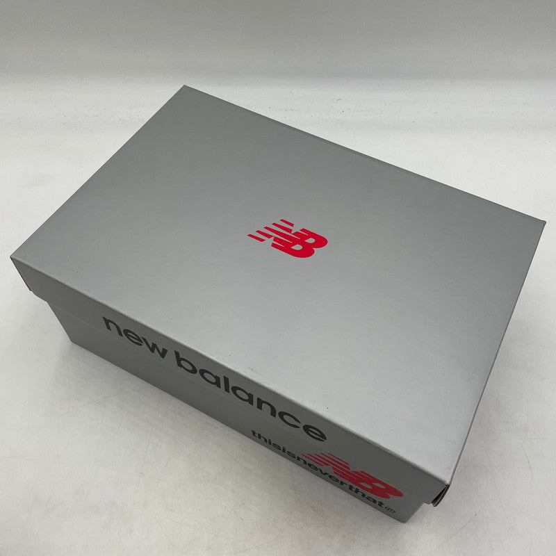 【中古品】【メンズ】 THISISNEVERTHAT ディスイズネバーザット × NEW BALANCE ニューバランス 別注コラボ "SILVER VALIANT POPPY" M1000TI シルバー ヴァリアントポピー スニーカー 靴 162-260904-yo-07-teih サイズ：28cm カラー：オレンジシルバー 万代Net店