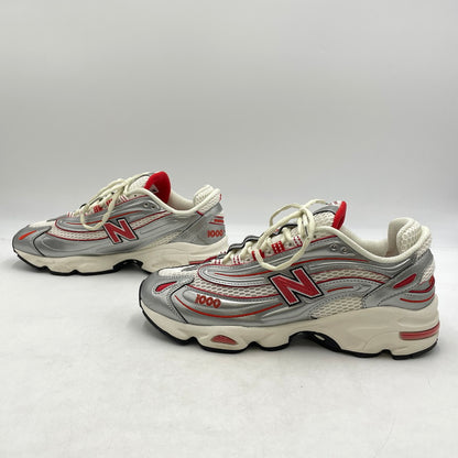 【中古品】【メンズ】 THISISNEVERTHAT ディスイズネバーザット × NEW BALANCE ニューバランス 別注コラボ "SILVER VALIANT POPPY" M1000TI シルバー ヴァリアントポピー スニーカー 靴 162-260904-yo-07-teih サイズ：28cm カラー：オレンジシルバー 万代Net店