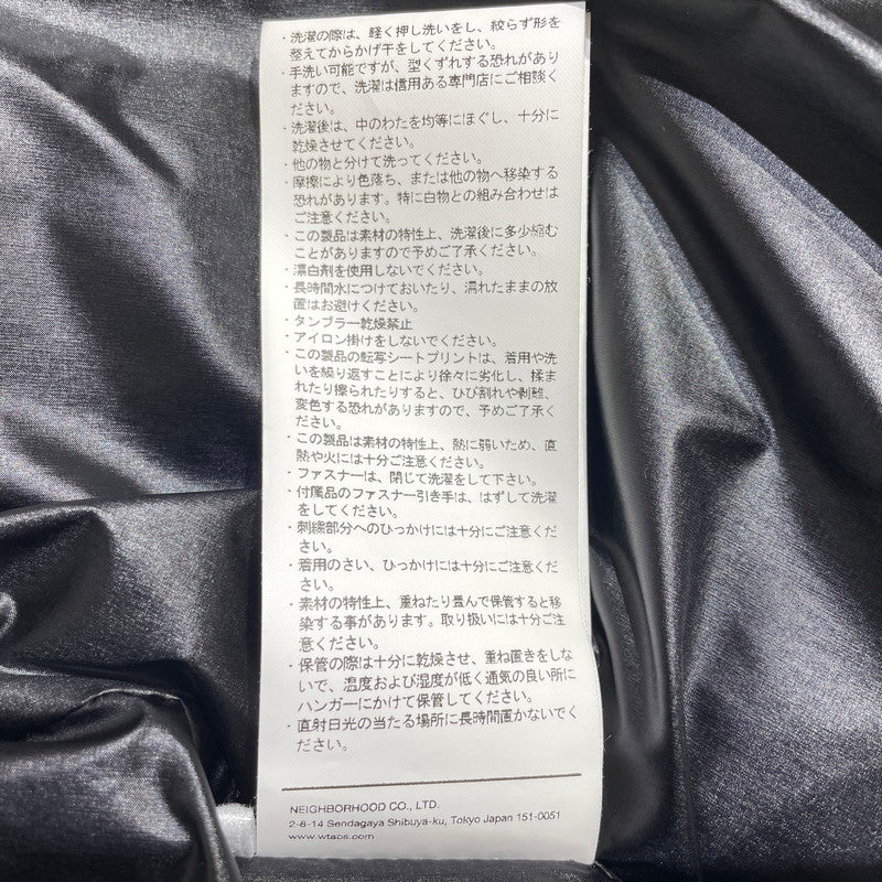 【中古品】【メンズ】 WTAPS ダブルタップス GMERA VEST NYLON TAFFETA PERTEX 242CWDT-JKM03 グメラ ベスト ナイロンタフタ パーテックス アウター 142-260905-ss-01-teih サイズ：02 カラー：ブラック 万代Net店