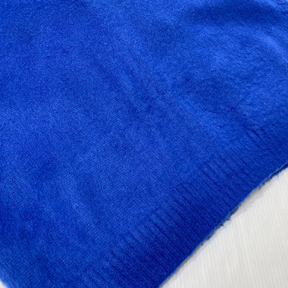 【中古品】【メンズ】 WTAPS ダブルタップス 24AW PALMER SWEATER ACRYLIC 242MADT-KNM02 セーター アクリル 長袖 カーディガン 142-260831-yo-07-tei サイズ：02 カラー：ブルー 万代Net店