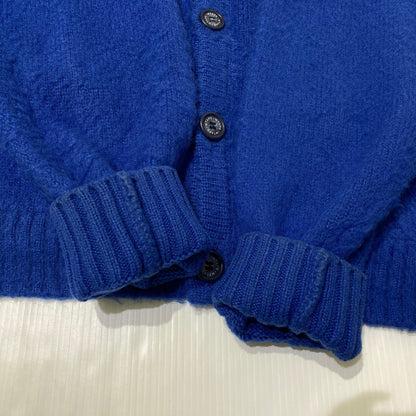 【中古品】【メンズ】 WTAPS ダブルタップス 24AW PALMER SWEATER ACRYLIC 242MADT-KNM02 セーター アクリル 長袖 カーディガン 142-260831-yo-07-tei サイズ：02 カラー：ブルー 万代Net店