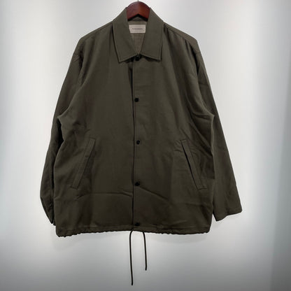【中古品】【メンズ】 MARKAWARE マーカウェア ORGANIC WOOL HONEYCOMB COACH JACKET A24A-12BL01C オーガニックウール ハニカム コーチジャケット アウター 140-260905-ss-04-teih サイズ：2 カラー：カーキ 万代Net店