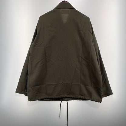 【中古品】【メンズ】 MARKAWARE マーカウェア ORGANIC WOOL HONEYCOMB COACH JACKET A24A-12BL01C オーガニックウール ハニカム コーチジャケット アウター 140-260905-ss-04-teih サイズ：2 カラー：カーキ 万代Net店