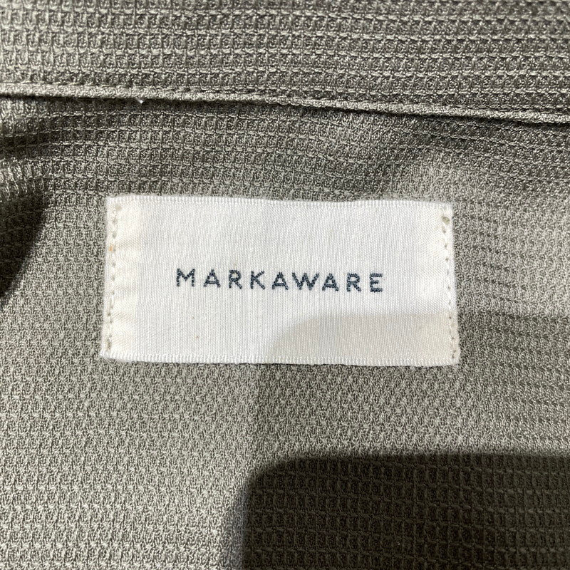 【中古品】【メンズ】 MARKAWARE マーカウェア ORGANIC WOOL HONEYCOMB COACH JACKET A24A-12BL01C オーガニックウール ハニカム コーチジャケット アウター 140-260905-ss-04-teih サイズ：2 カラー：カーキ 万代Net店