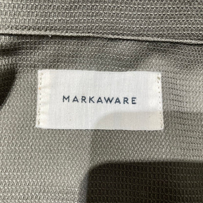 【中古品】【メンズ】 MARKAWARE マーカウェア ORGANIC WOOL HONEYCOMB COACH JACKET A24A-12BL01C オーガニックウール ハニカム コーチジャケット アウター 140-260905-ss-04-teih サイズ：2 カラー：カーキ 万代Net店