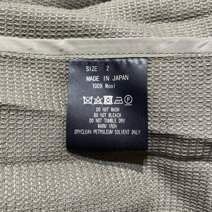 【中古品】【メンズ】 MARKAWARE マーカウェア ORGANIC WOOL HONEYCOMB COACH JACKET A24A-12BL01C オーガニックウール ハニカム コーチジャケット アウター 140-260905-ss-04-teih サイズ：2 カラー：カーキ 万代Net店