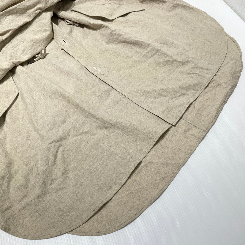 【中古品】【メンズ】 FUMITO GANRYU フミト ガンリュウ M-51 LINEN SHIRT JK MADE IN JAPAN FU12－B1－05 リネンシャツ ジャケット アウター 日本製 140-260905-ss-05-teih サイズ：2 カラー：ベージュ 万代Net店
