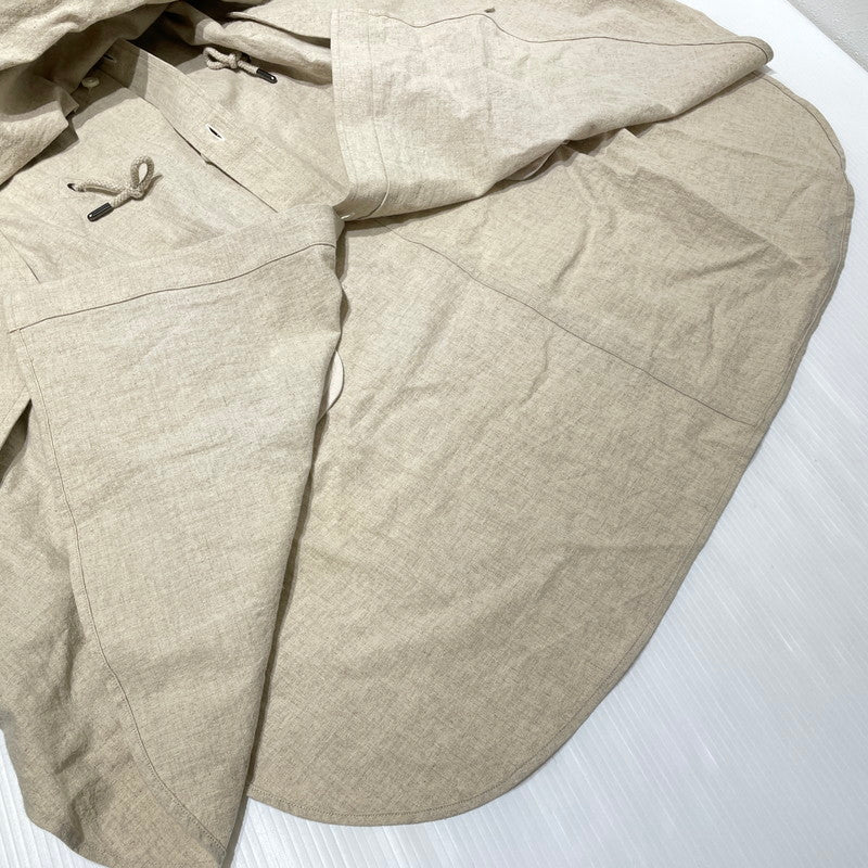 【中古品】【メンズ】 FUMITO GANRYU フミト ガンリュウ M-51 LINEN SHIRT JK MADE IN JAPAN FU12－B1－05 リネンシャツ ジャケット アウター 日本製 140-260905-ss-05-teih サイズ：2 カラー：ベージュ 万代Net店