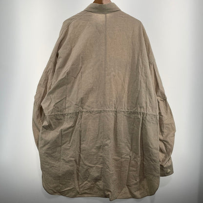 【中古品】【メンズ】 FUMITO GANRYU フミト ガンリュウ M-51 LINEN SHIRT JK MADE IN JAPAN FU12－B1－05 リネンシャツ ジャケット アウター 日本製 140-260905-ss-05-teih サイズ：2 カラー：ベージュ 万代Net店