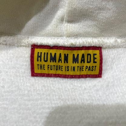 【中古品】【メンズ】 HUMAN MADE ヒューマンメイド SAPPORO ANIMAL HOODIE HM30CS062 サッポロ アニマル フーディー トップス プルオーバーパーカー 142-260905-ss-03-teih サイズ：L カラー：ホワイト 万代Net店