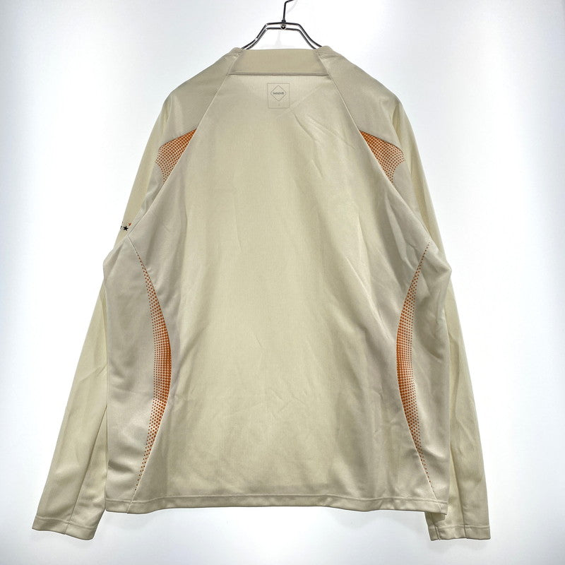 【中古品】【メンズ】 FCRB エフシーアールビー AUTHENTIC GAME SHIRT FCRB-25003 オーセンティック ゲーム シャツ 長袖 トップス 142-260831-yo-04-tei サイズ：L カラー：オフホワイト 万代Net店
